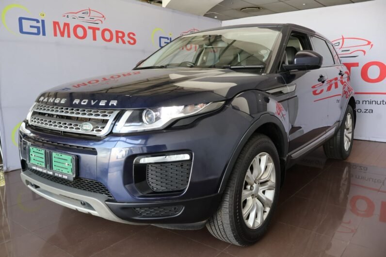 2019 Land Rover Range Rover Evoque SE TD4