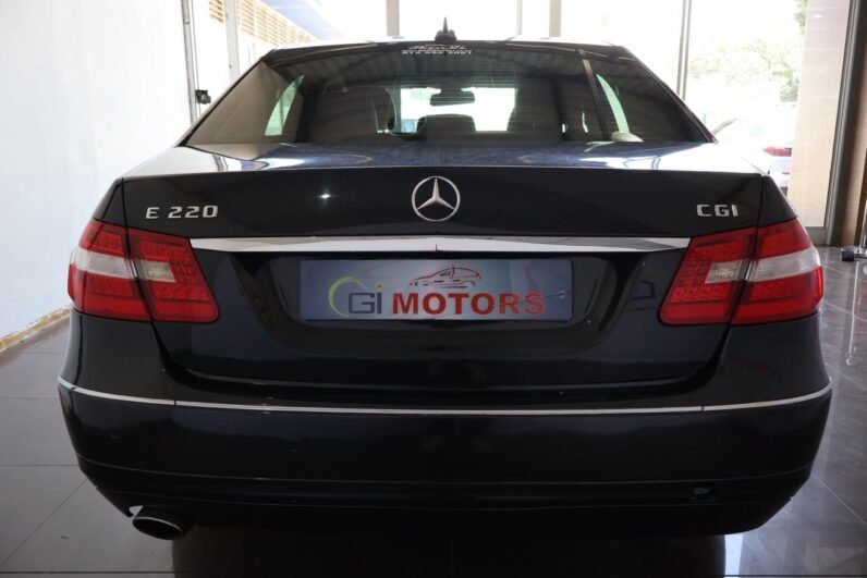 2011 Mercedes-Benz E-Class E 200 CGI BE Avantgarde