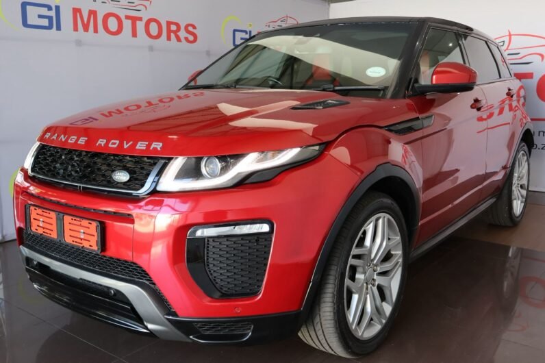 2018 Land Rover Range Rover Evoque HSE Dynamic SD4