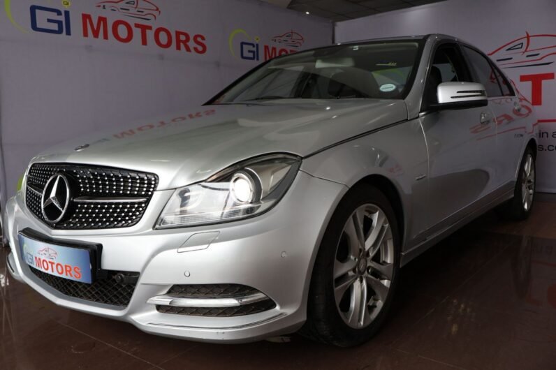 2011 Mercedes-Benz C-Class C200 Avantgarde Auto