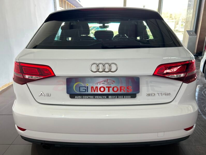 2019 Audi A3 Sportback 30TFSI