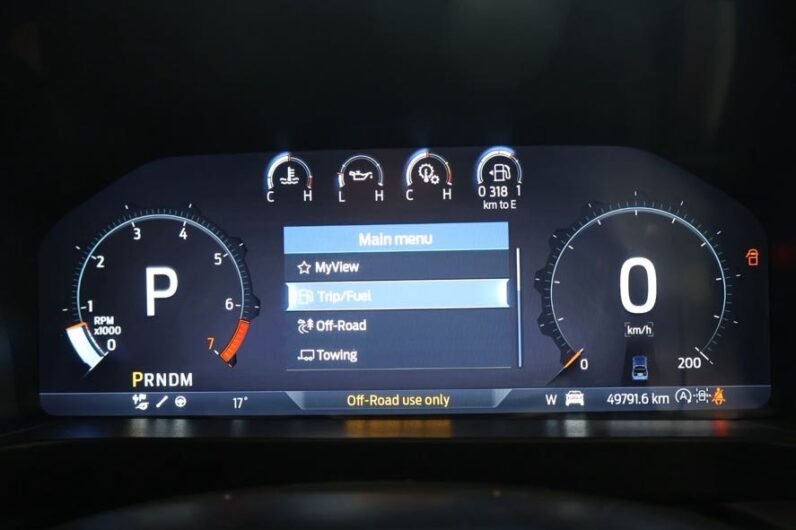 FORD RANGER 3.0 V6 BITURBO ECOBOOST RAPTOR 4X4
